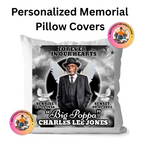 Memorial Pillow Cover – Cherish Their Memory