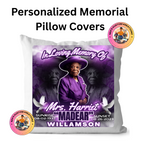 Memorial Pillow Cover – Cherish Their Memory