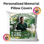 Memorial Pillow Cover – Cherish Their Memory