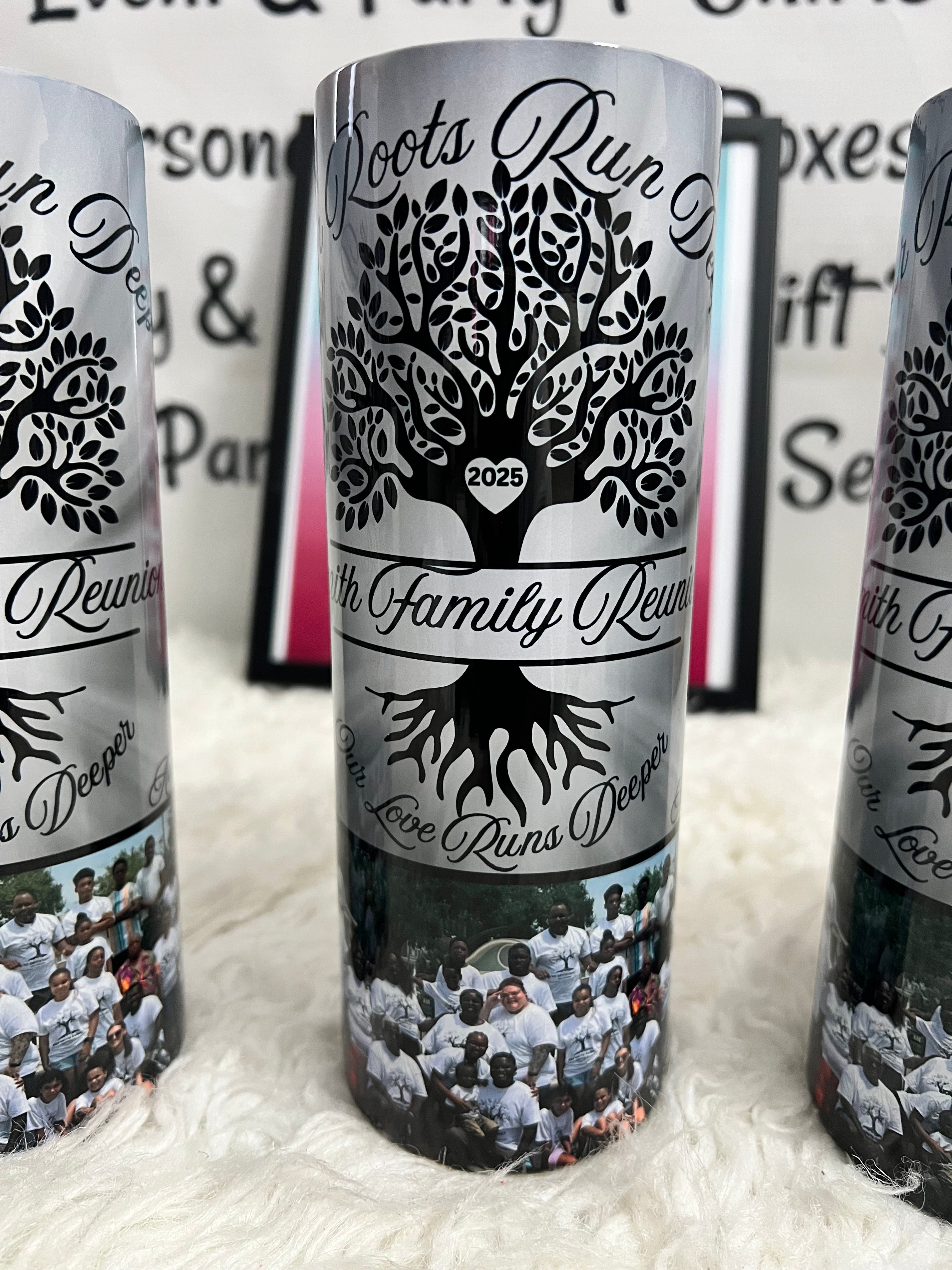 Custom Memorial or Family Reunion Tumbler