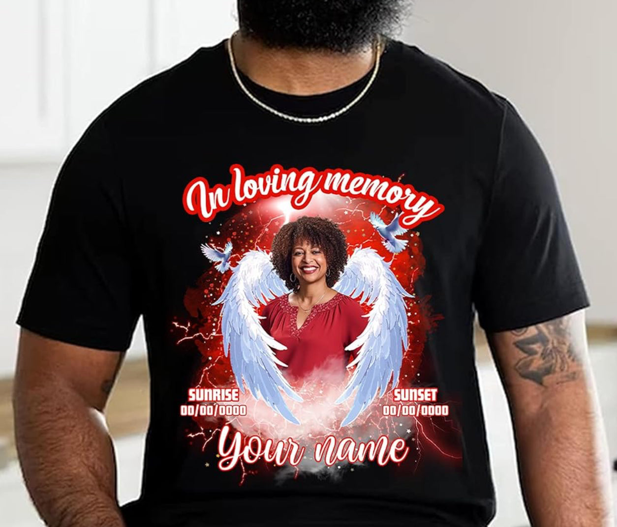 Custom Memorial Shirt | In Loving Memory T-Shirt